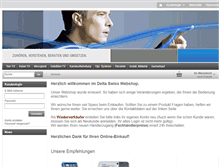 Tablet Screenshot of delta-shop.ch